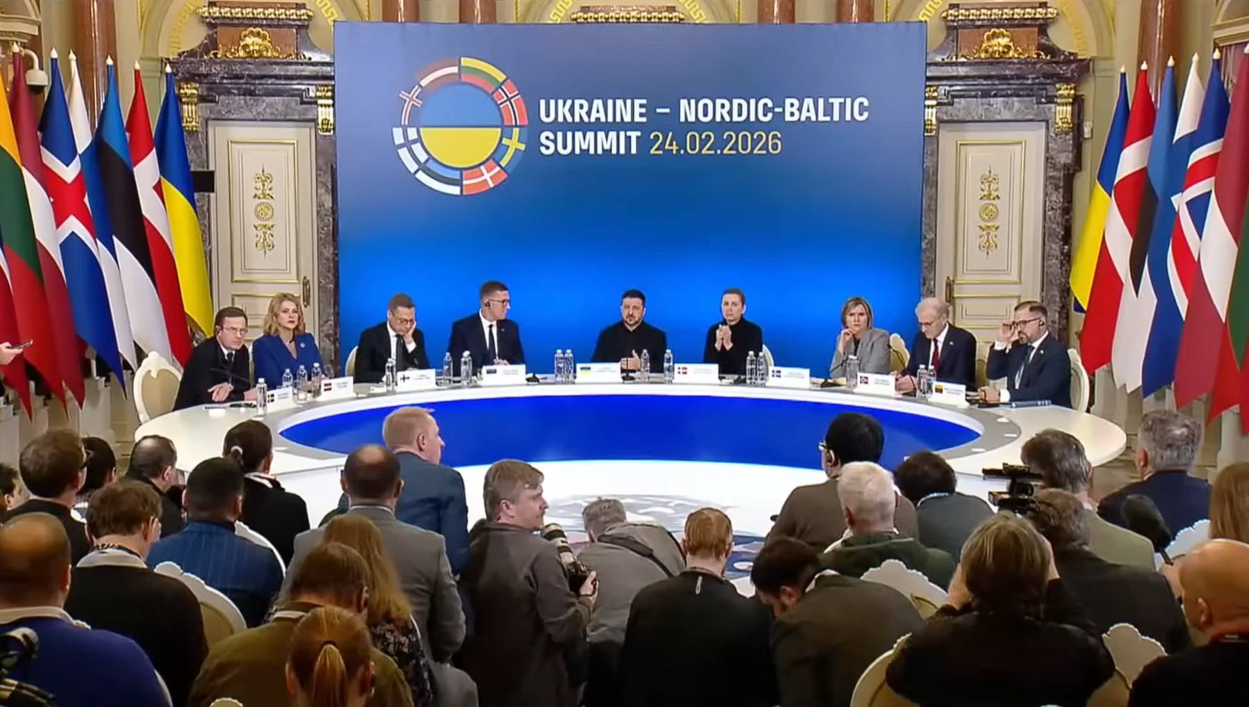 Среща на върха Украйна-скандинавските и балтийски държави